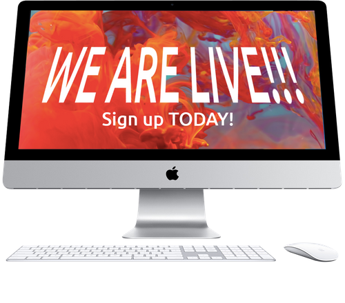 We are live monitor images