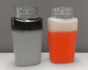 Chromicolor spray system sample