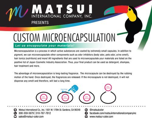 Custom Microencapsulation